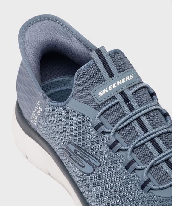 Baskets Slip-ins Summits en toile homme - Skechers vue6 - SKECHERS - GEMO