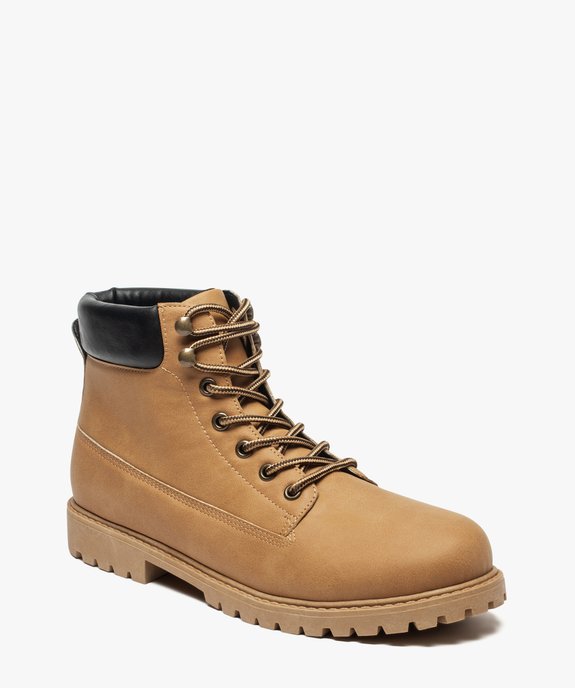 Chaussures montantes Homme à semelle crantée - Les Supaires vue2 - GEMO (CASUAL) - GEMO