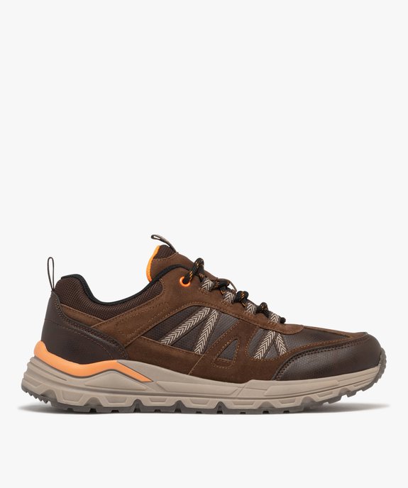 Baskets basses à lacets homme - 5 Miles vue2 - 5 MILES GEMO FOR GOOD - GEMO