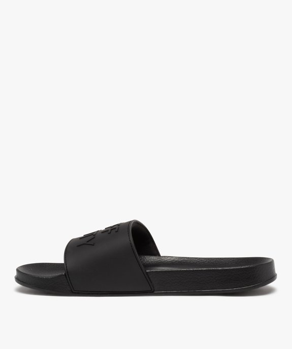 Mules de piscine homme unies « off duty » vue3 - GEMO (PLAGE) - GEMO