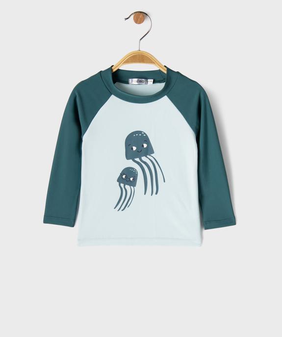 Tee-shirt de plage à manches longues bébé garçon vue1 - GEMO(BEBE DEBT) - GEMO