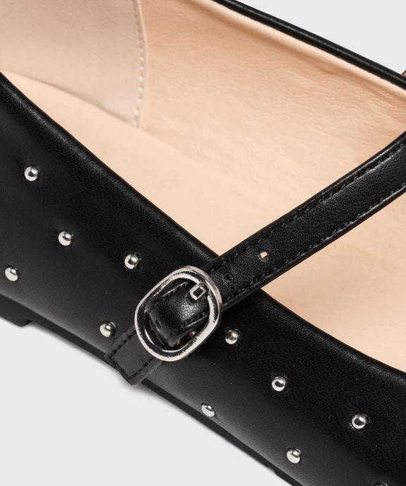 Ballerines à bout carré avec clous métalliques femme - Follow Me vue6 - FOLLOW ME - GEMO