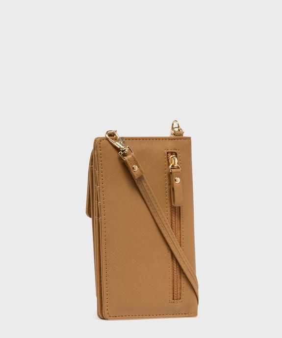 Pochette smartphone et portefeuille 2-en-1 femme vue2 - GEMO (ACCESS) - GEMO