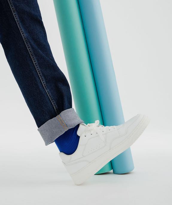 Baskets basses unies à lacets homme - Camps United vue1 - CAMPS GEMO FOR GOOD - GEMO