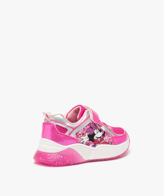 Baskets fille brillantes et pailletées - Minnie vue4 - MINNIE - GEMO