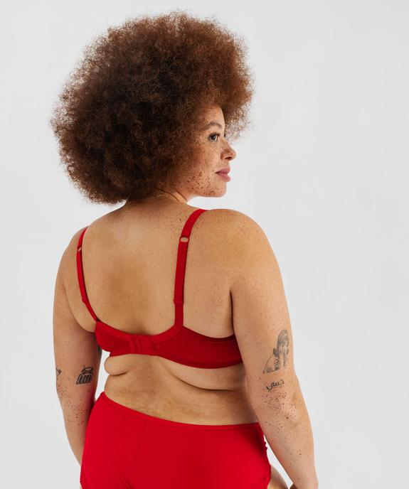 Soutien-gorge emboitant à armatures femme grande taille vue2 - GEMO(HOMWR FEM) - GEMO