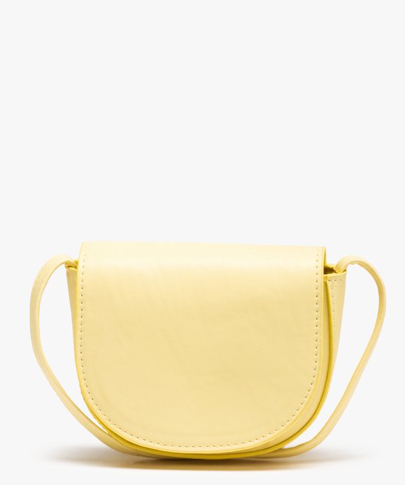 Sac fille brillant à bandoulière et rabat pastel vue1 - GEMO (ENFANT) - GEMO