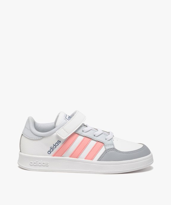Baskets fille à lacets et scratch – Adidas Breaknet vue1 - ADIDAS - GEMO