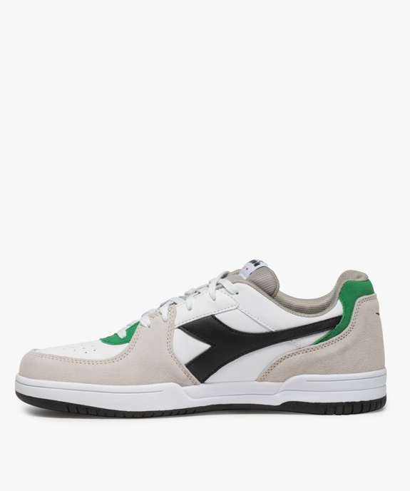 Baskets homme multicolores à lacets – Diadora Raptor vue3 - DIADORA - GEMO
