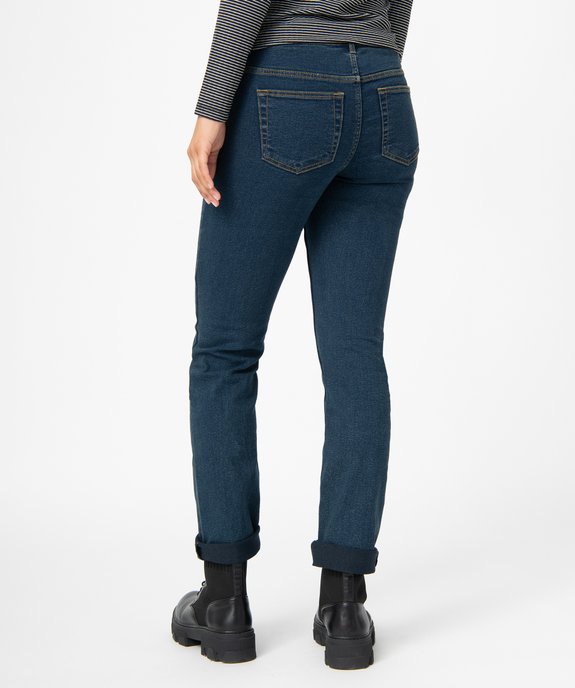 Jean femme coupe Regular  vue1 - GEMO (JEAN) - GEMO