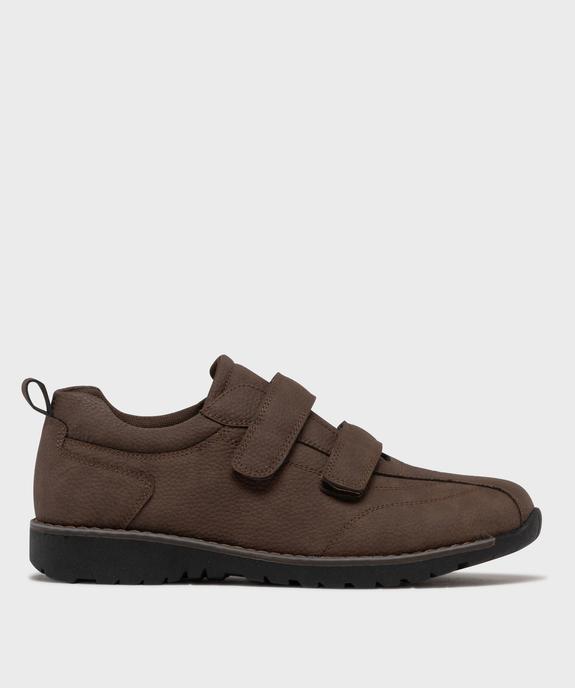 Chaussures confort fermeture scratch homme vue1 - G'FLEX - GEMO