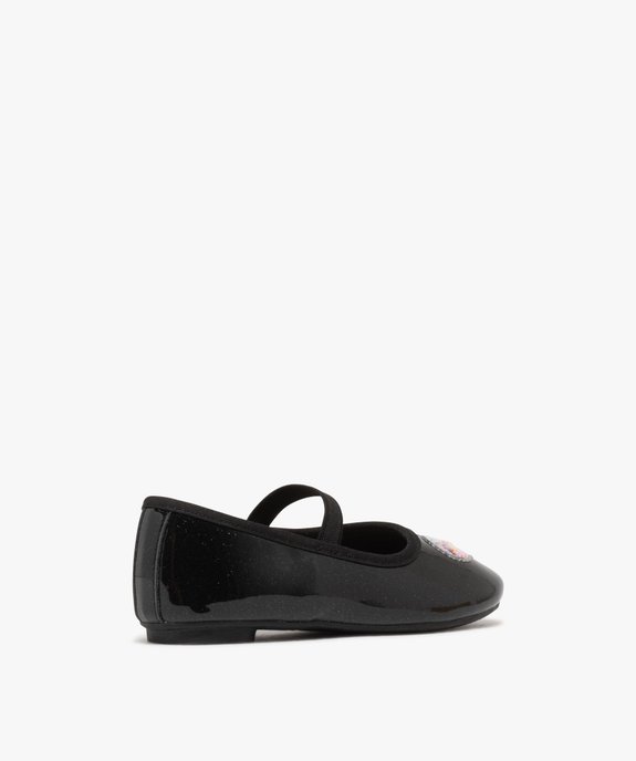 Ballerines vernies pailletées avec décor fantaisie fille vue5 - LOVELY WINGS - GEMO