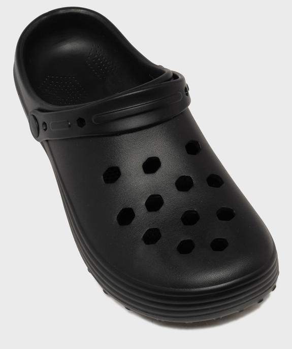 Sabots souples unis et perforés homme vue5 - GEMO (PLAGE) - GEMO