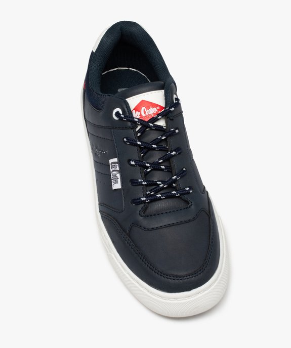 Baskets garçon à lacets bicolores et col denim – Lee Cooper vue5 - LEE COOPER - GEMO