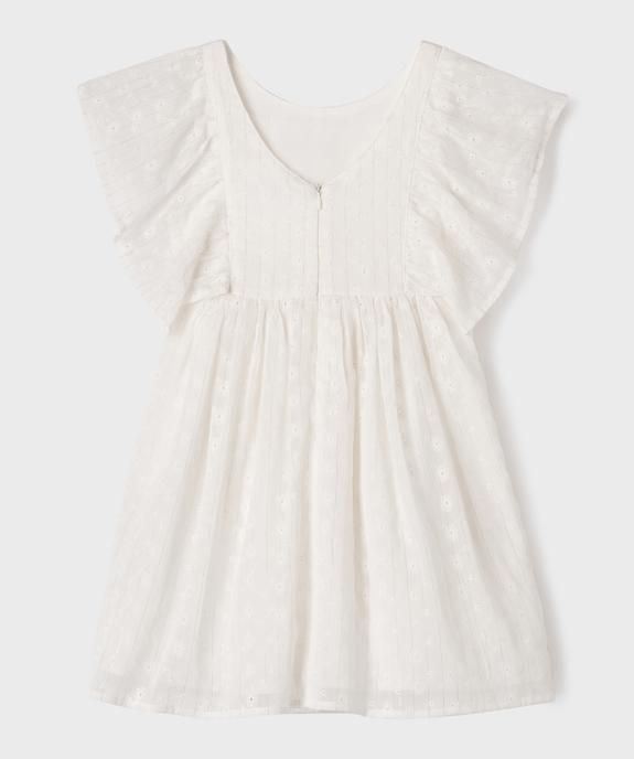 Robe de cérémonie à volants fille - LuluCastagnette vue4 - LULUCASTAGNETTE - GEMO