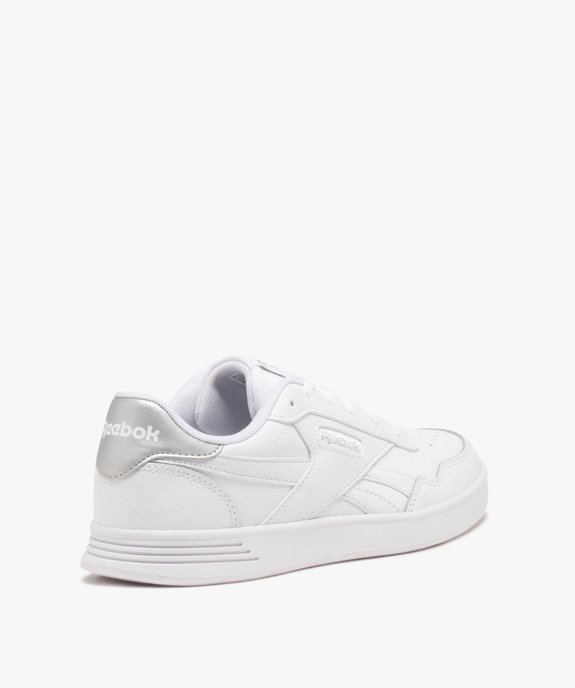 Baskets femme unies à lacets style rétro - Reebok  vue4 - REEBOK - GEMO