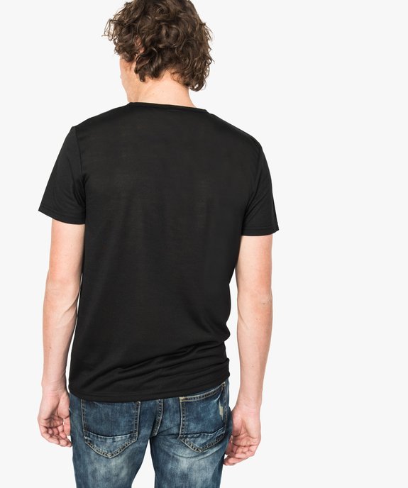 Tee-shirt à motif squelette - Mind Blow vue3 - GEMO (HOMME) - GEMO