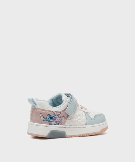 Baskets à scratch à motif Stitch avec semelle lumineuse fille - Disney  vue4 - LILO & STITCH - GEMO