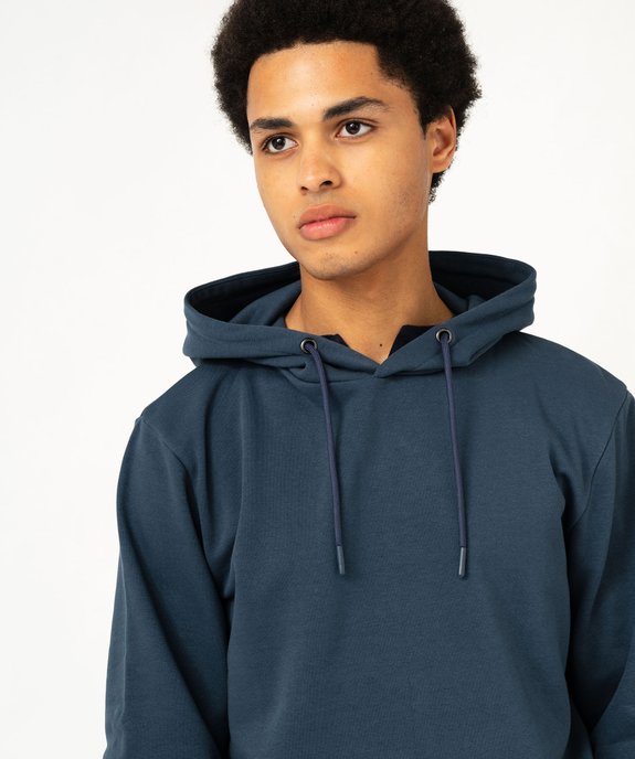 Sweat à capuche intérieur molletonné homme vue2 - GEMO 4G HOMME - GEMO