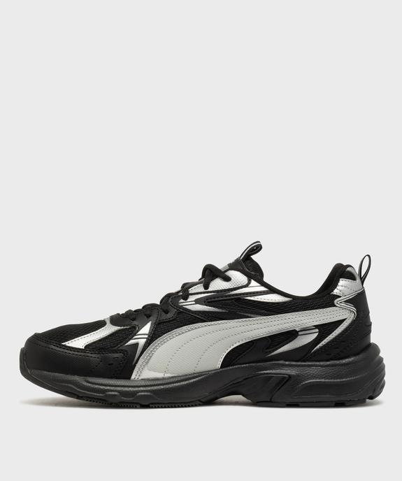 Baskets en mesh et empiècements brillants homme - Puma vue3 - PUMA - GEMO