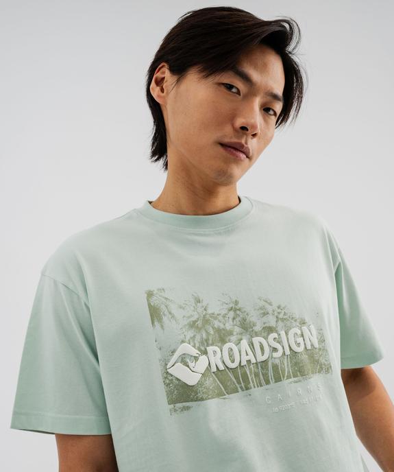 Pyjashort en jersey de coton imprimé homme - Roadsign vue3 - ROADSIGN G4G - GEMO