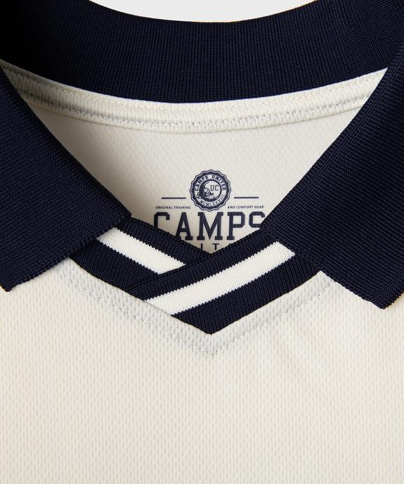 Polo manches courtes avec motif buste et dos fille - Camps United vue2 - CAMPS - GEMO