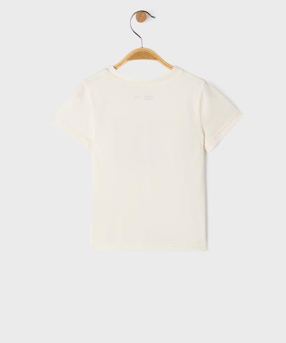 Tee-shirt à message bébé garçon vue3 - GEMO(BEBE DEBT) - GEMO