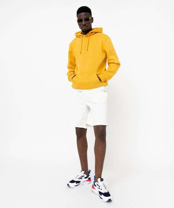 Sweat à capuche intérieur molletonné homme vue5 - GEMO 4G HOMME - GEMO