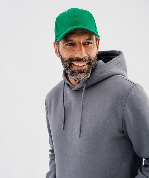 Sweat à capuche en molleton doux homme vue2 - GEMO