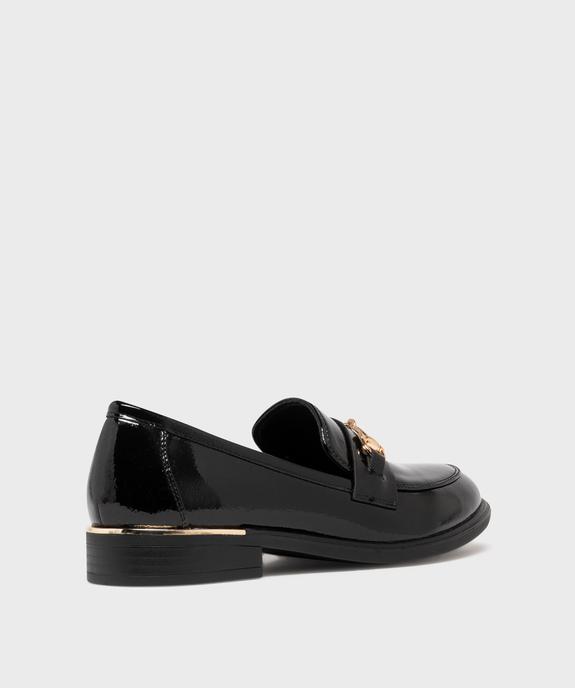 Mocassins vernis avec bijou métallique femme - Valentina Baldano vue4 - VALENTINA BALDA - GEMO