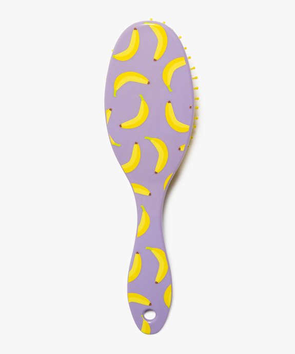 Brosse à cheveux femme à motifs bananes vue2 - GEMO (ACCESS) - GEMO