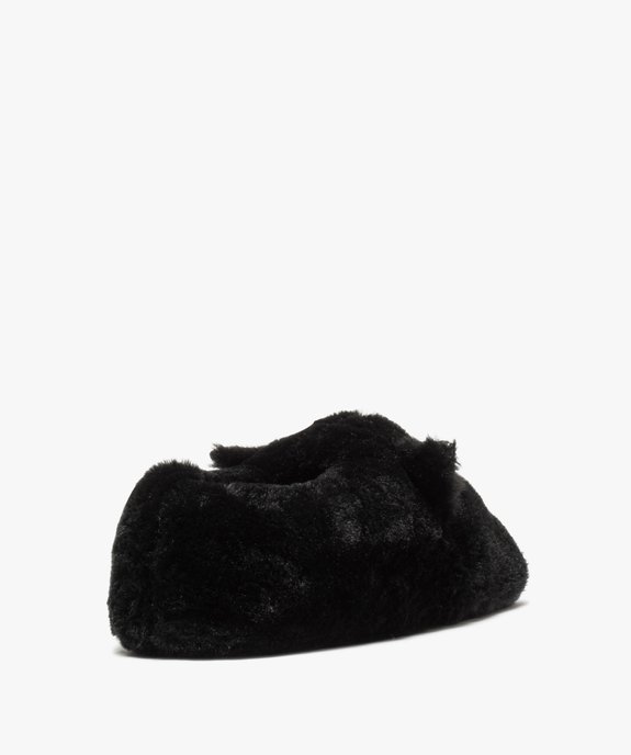 Chaussons femme 3D en forme de chat vue4 - GEMO(HOMWR FEM) - GEMO