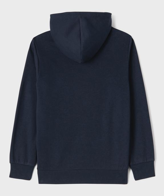 Sweat à capuche intérieur molletonné garçon - Champion USA vue3 - CHAMPION USA - GEMO