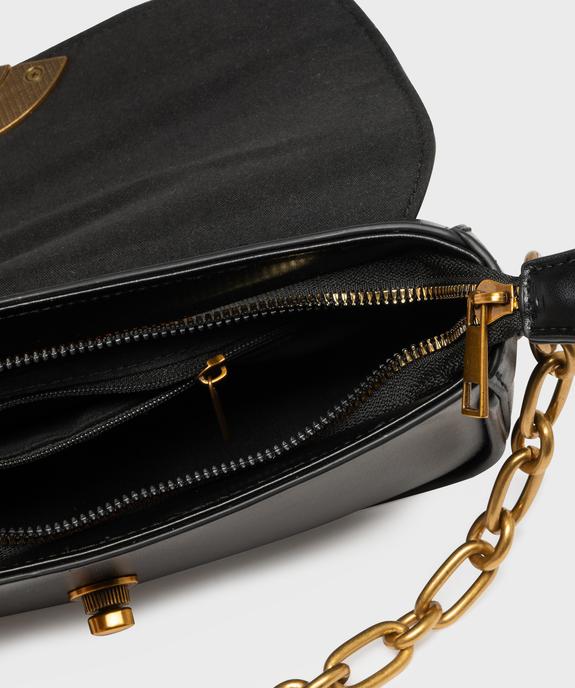 Sac à rabat avec bandoulière porté épaule femme vue4 - GEMO (ACCESS) - GEMO
