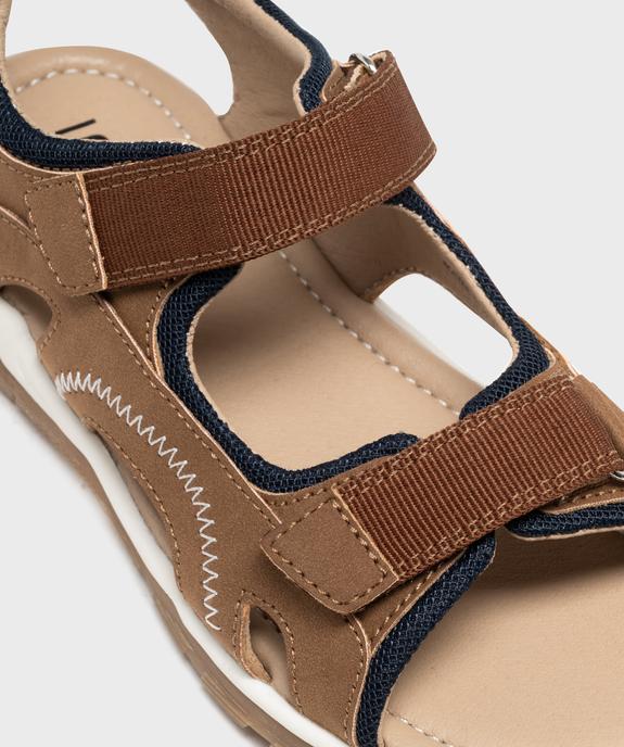 Sandales à double scratch garçon - 5 Miles vue6 - 5 MILES - GEMO