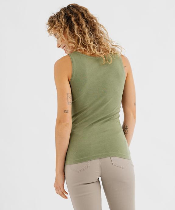 Débardeur à col rond femme vue6 - GEMO 4G FEMME - GEMO