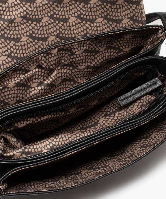 Sac besace compact à bandoulière réglable femme vue3 - GEMO (ACCESS) - GEMO