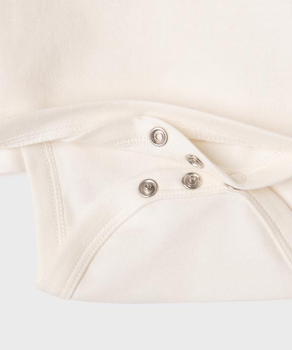 Tee-shirt manches longues body 2 en 1 bébé mixte vue3 - GEMO 4G BEBE - GEMO