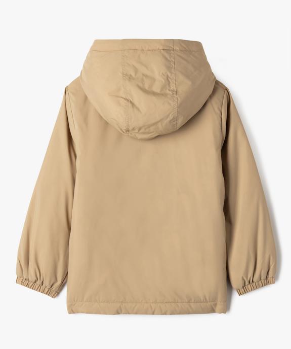 Blouson imperméable à capuche garçon - LuluCastagnette vue5 - LULU CASTAGNETTE GEMO FOR GOOD - GEMO