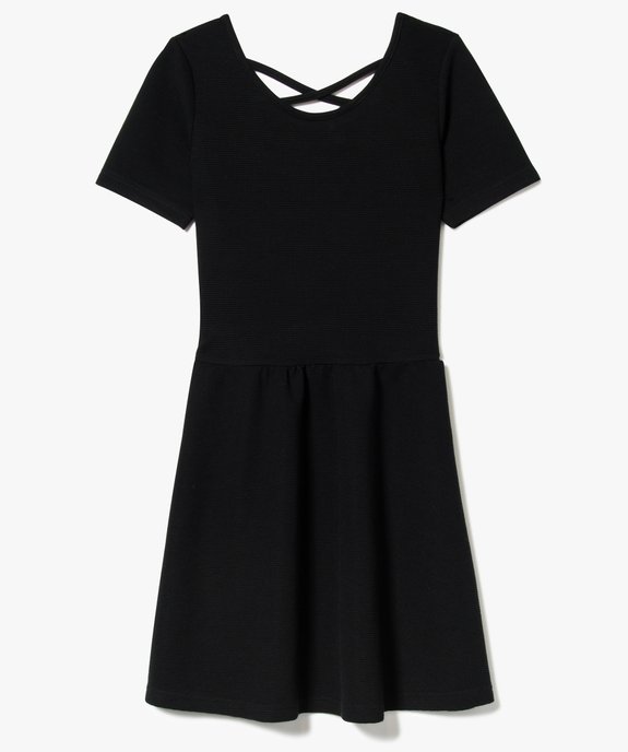 Robe à basque vue1 - GEMO (JUNIOR) - GEMO