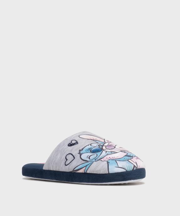 Chaussons mules à motif Stitch et Angel femme - Disney vue2 - LILO & STITCH - GEMO