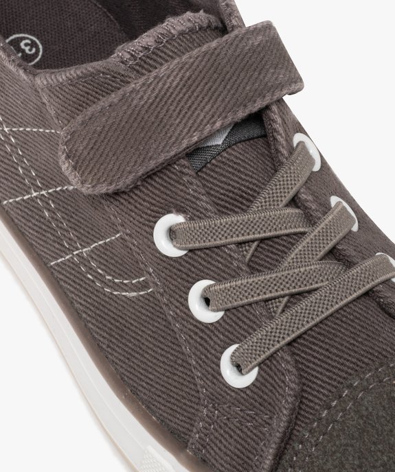 Tennis en toile fermeture scratch garçon - Lee Cooper vue6 - LEE COOPER - GEMO