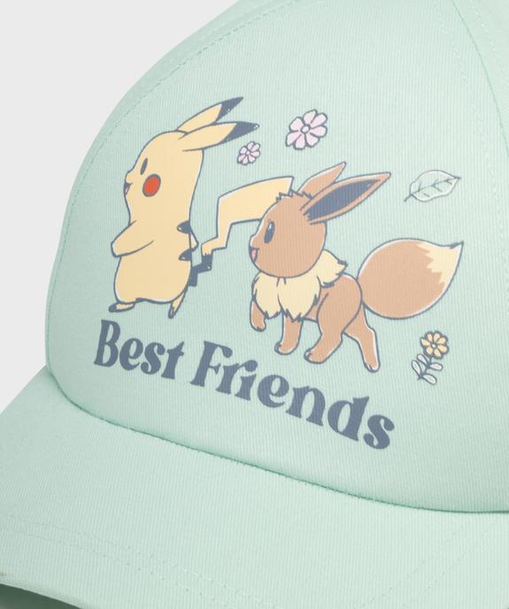 Casquette fille avec motif Pikachu - Pokemon vue2 - POKEMON - GEMO