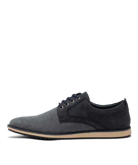 Derbies homme bicolores avec semelle sport - Mario Baldano vue3 - MARIO BALDANO - GEMO