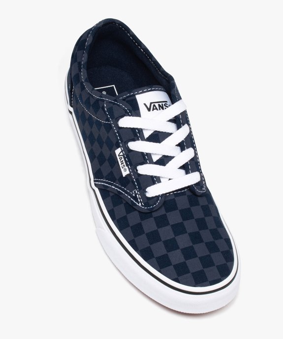 Baskets garçon en toile à motif damier - Vans vue5 - VANS - GEMO