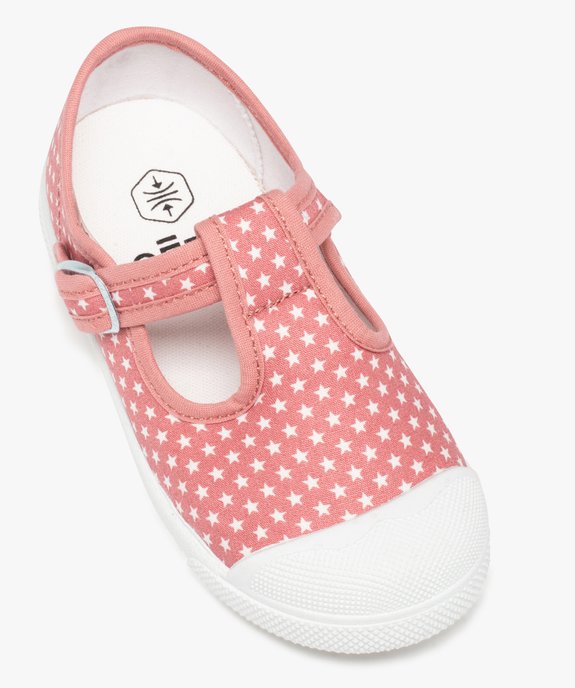 Babies fille en toile imprimées étoiles à bout renforcé vue5 - GEMO (ENFANT) - GEMO