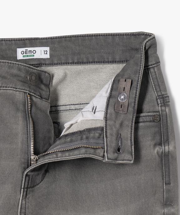 Bermuda coupe Skater taille ajustable garçon vue2 - GEMO 4G GARCON - GEMO