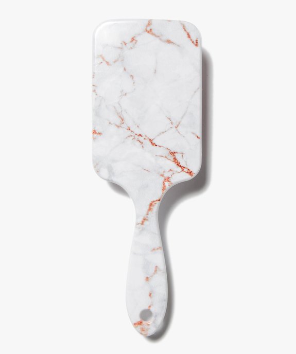 Brosse à cheveux femme aspect marbre vue1 - GEMO (ACCESS) - GEMO