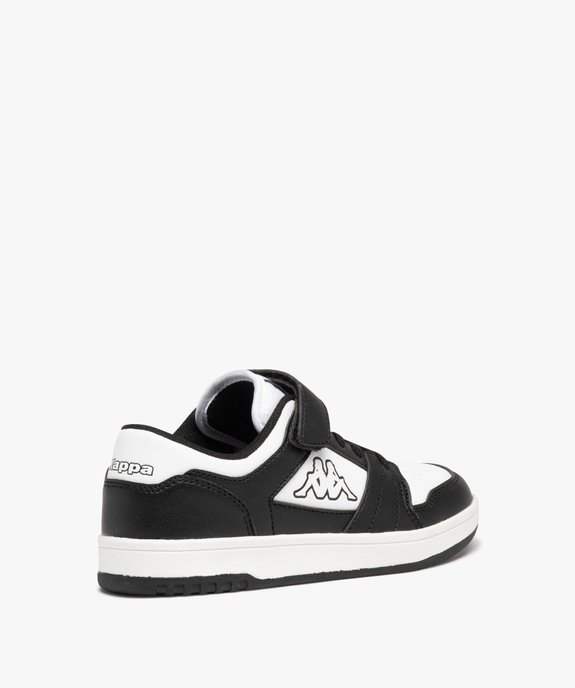 Baskets garçon bicolores à lacets et à scratch - Kappa vue4 - KAPPA - GEMO