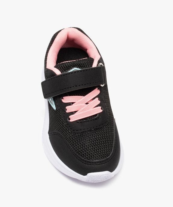 Baskets fille en mesh à lacets et scratch – Umbro Loran vue5 - UMBRO - GEMO
